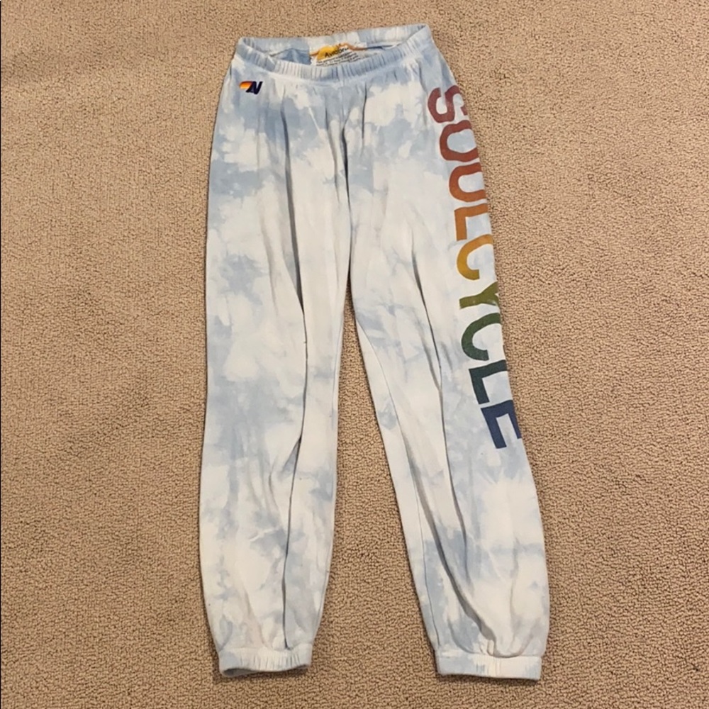 Soul Cycle Aviator Nation Sweatpants